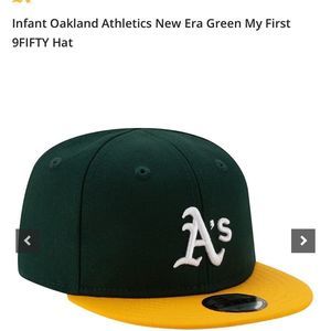 My 1st adjustable hat from New Era. Oakland Athletics graphics